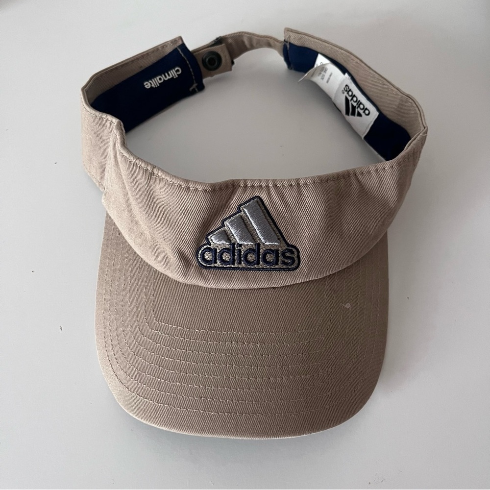 tan adidas visor